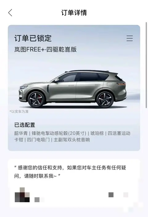 为什么选择它 大定岚图FREE+