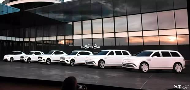 韩版库里南 捷尼赛思GV90或有两种车门形式 无B柱对开门最尊贵